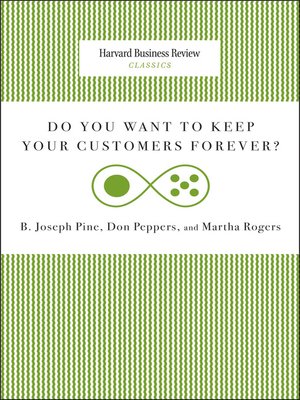 cover image of Do You Want to Keep Your Customers Forever?